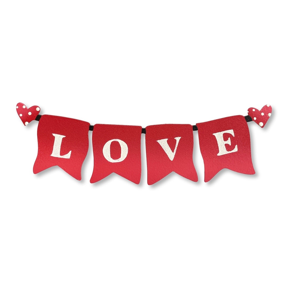Roeda Studio "Love" Banner Magnet  (6"w)