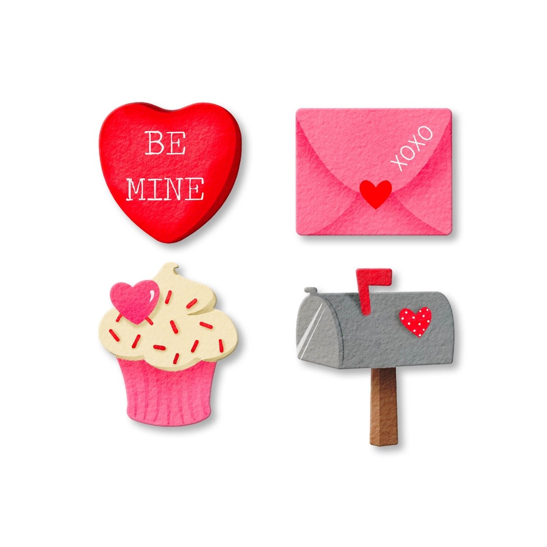 Roeda Studio Be Mine Magnets S/4