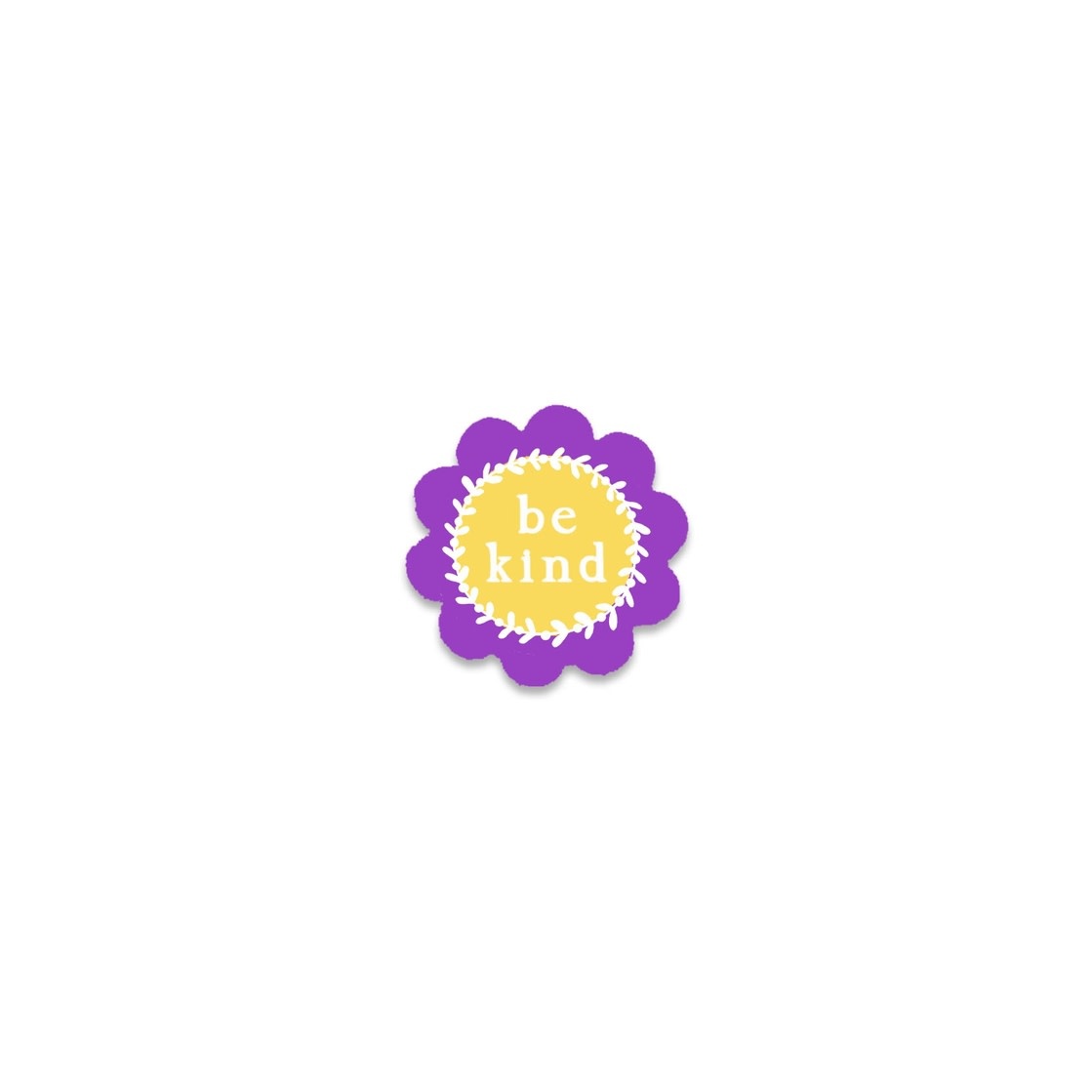 Roeda Studio Flower with "Be Kind" Magnet