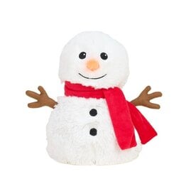 Warmies Red Scarf Snowman Warmies (reg)