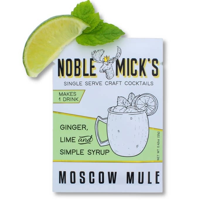 Noble Mick's Moscow Mule Single Serve Craft Cocktail