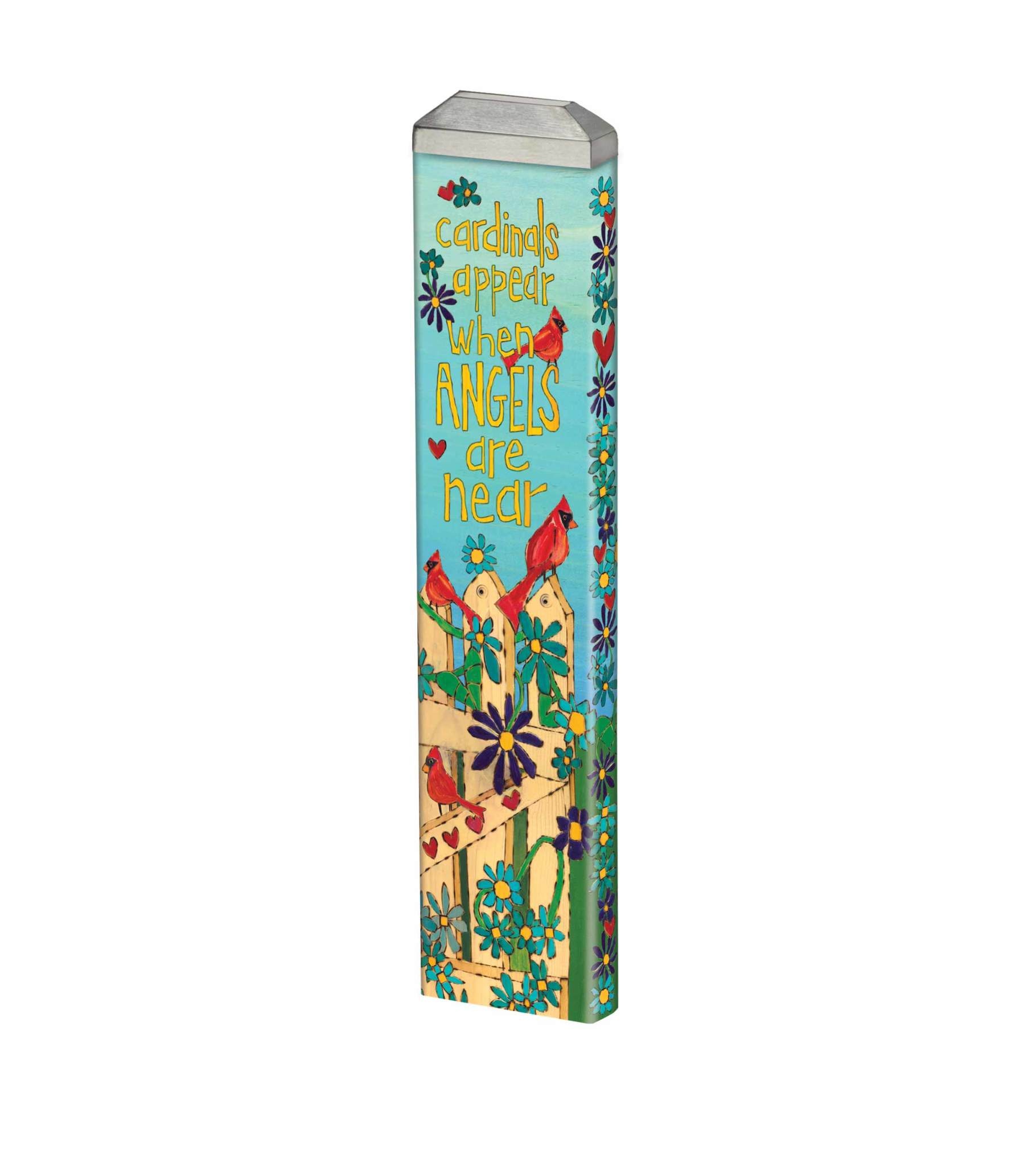 Studio M Cardinals Appear 13" Mini Art Pole