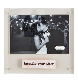 Mudpie Happily Ever After Acrylic Frame