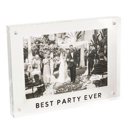 Mudpie Best Party Ever Acrylic Frame