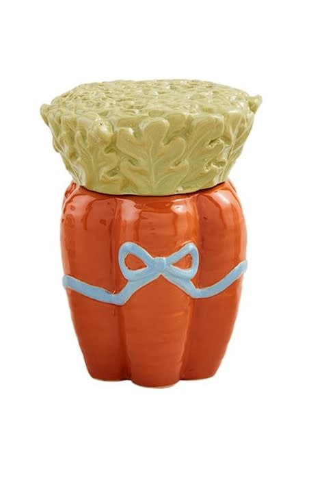 Mudpie Small Carrot Easter Canister