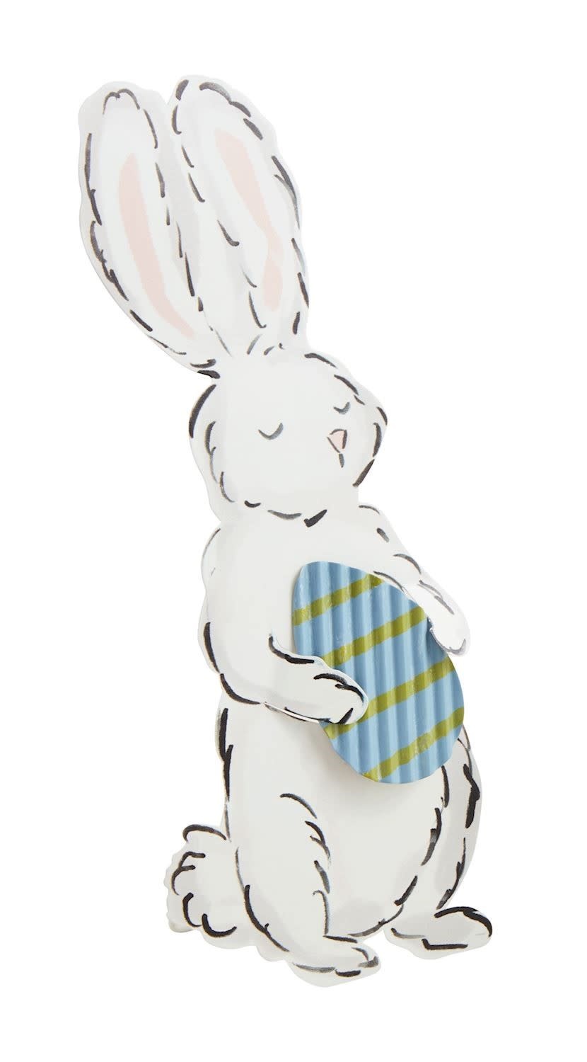 Mudpie Tin Egg Bunny Sitter