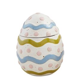 Mudpie Small Egg Easter Canister