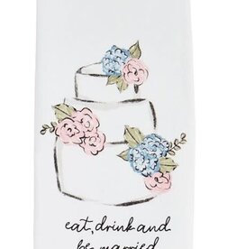 Mudpie Eat Drink Cotton Hand Towel
