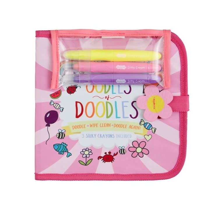 Mudpie Pink Erasable Doodle Books