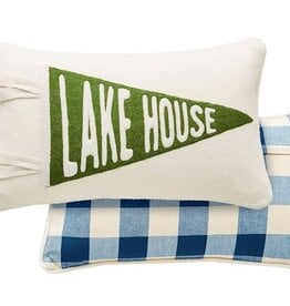 Mudpie Lake House Pennant Pillow