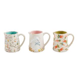 Mudpie Easter Mini Pitcher Bud Vases (various)