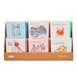 Mudpie Birthday Cocktail Napkins (various)