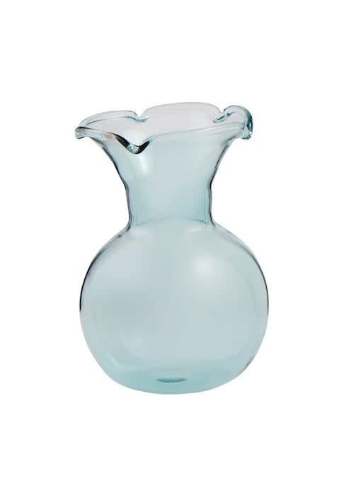 Mudpie Blue Botanica Mini Ruffle Vases