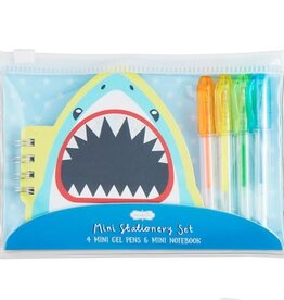 Mudpie Shark Stationery Set