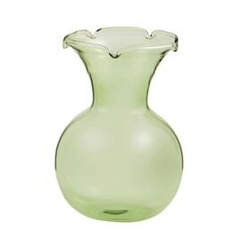 Mudpie Green Botanica Mini Ruffle Vases