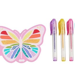 Mudpie Butterfly Stationery Set
