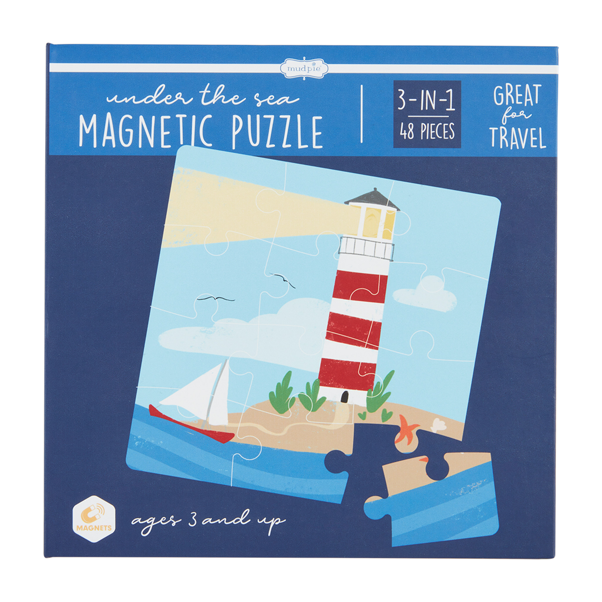 Mudpie Blue Ocean Magnetic Puzzle