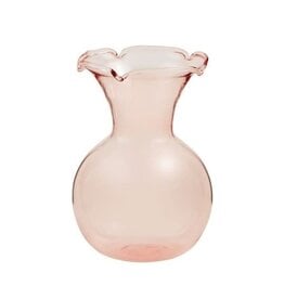 Mudpie Pink Botanica Mini Ruffle Vases