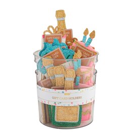 Mudpie Birthday Gift Card Holder (various)