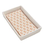 Mudpie Woven Stoneware Guest Towel & Caddy Set