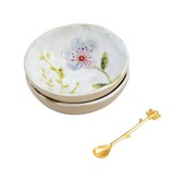 Mudpie Blue Flower Dipping Tidbit Set