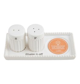 Mudpie Salt & Pepper Accessory Tray Set