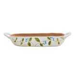 Mudpie Blue Flower Cracker Dish