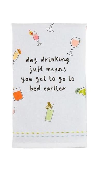 Mudpie Day Porch Drinking Towel