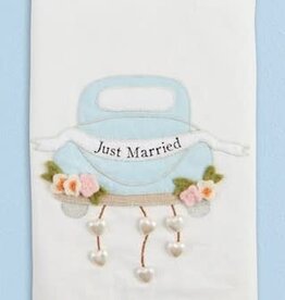 Mudpie Just Married Wedding Tea Towel