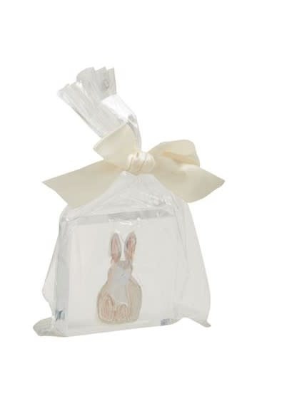 Mudpie Bunny Spring Acrylic Art Block