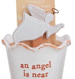 Mudpie Angel Remembrance Garden Pot Set