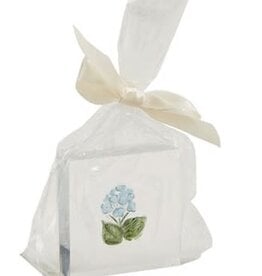 Mudpie Blue Flower Spring Acrylic Art Block