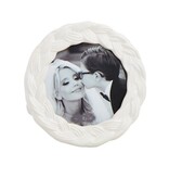 Mudpie Circle Mini Braided Stoneware Frame