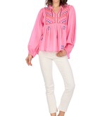 Mudpie Margeaux Embellished Top Pk-L