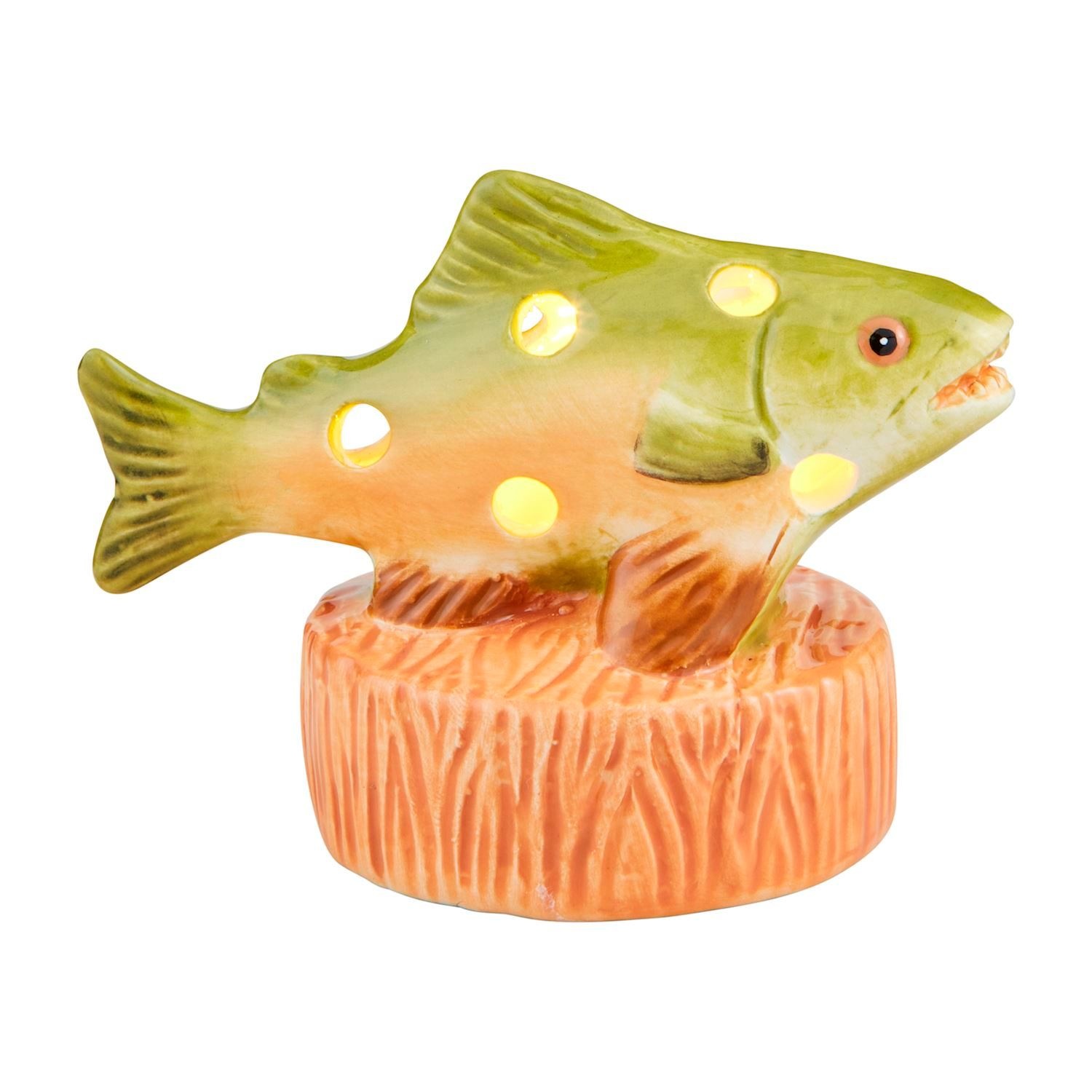 Mudpie Trout Light-Up Sitter
