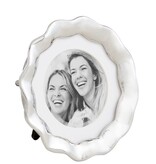 Mudpie Round Mini Wavy Metal Frame