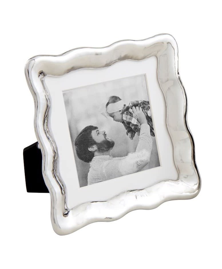 Mudpie Square Mini Wavy Metal Frame