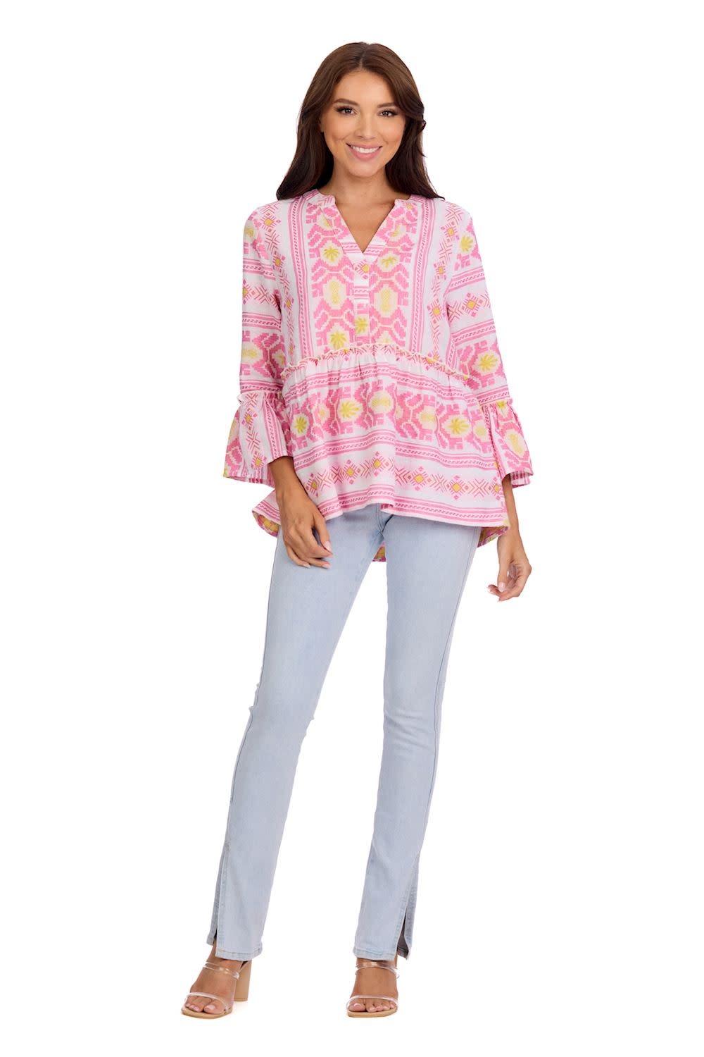 Mudpie Callaway Jacquard Top Pk-L