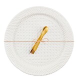 Mudpie Woven Stoneware Platter Set
