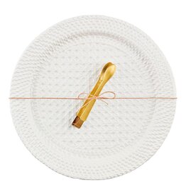 Mudpie Woven Stoneware Platter Set