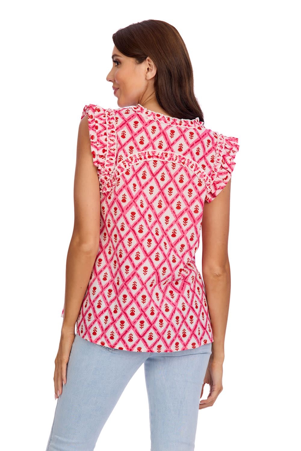 Mudpie Beatrix Flutter Top Pk-L