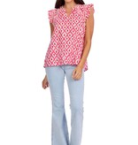 Mudpie Beatrix Flutter Top Pk-M