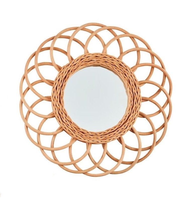 Mudpie Loop Woven Mirror