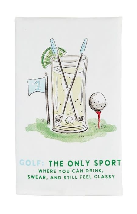 Mudpie GOLF ONLY PRO SHOP TOWEL