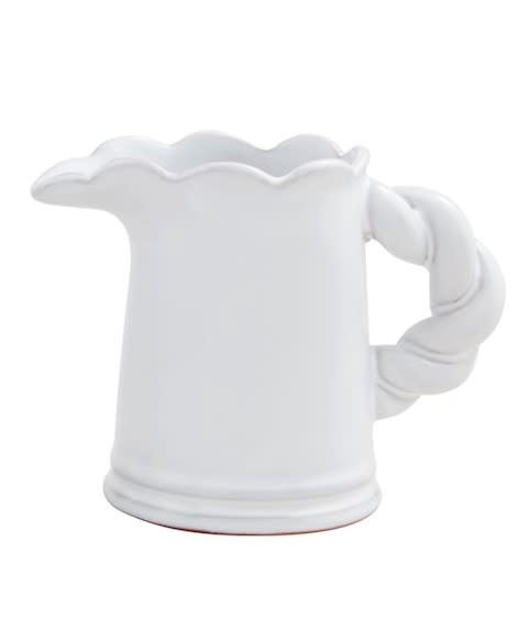Mudpie Small Twisted Handle Pitcher Vase