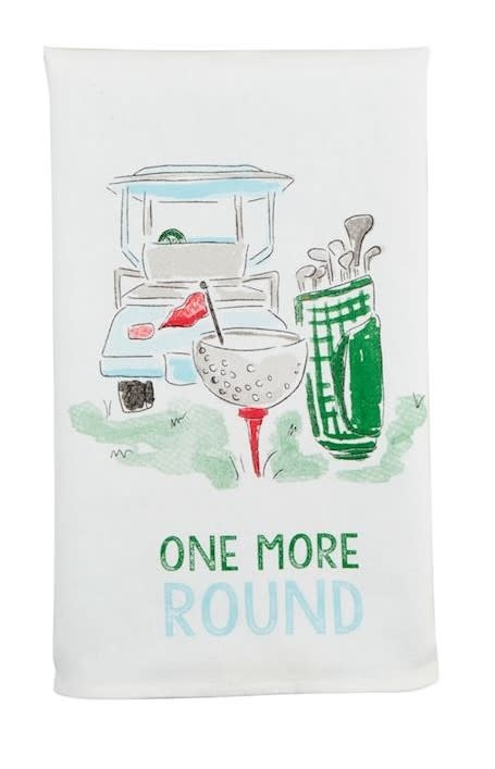 Mudpie ONE MORE ROUND PRO SHOP TOWEL