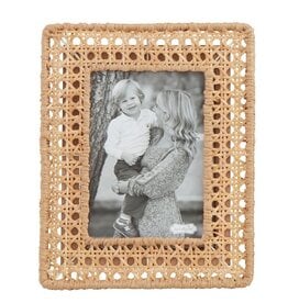 Mudpie Large Woven Cane Frame