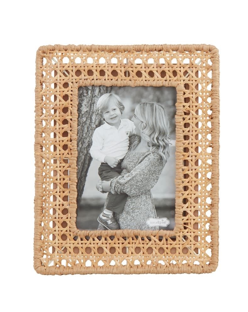 Mudpie Large Woven Cane Frame