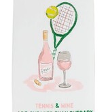 Mudpie TENNIS WINE PRO SHOP TOWEL