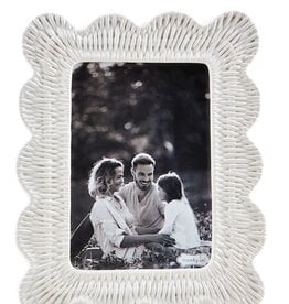 Mudpie Large Wicker Stoneware Frame